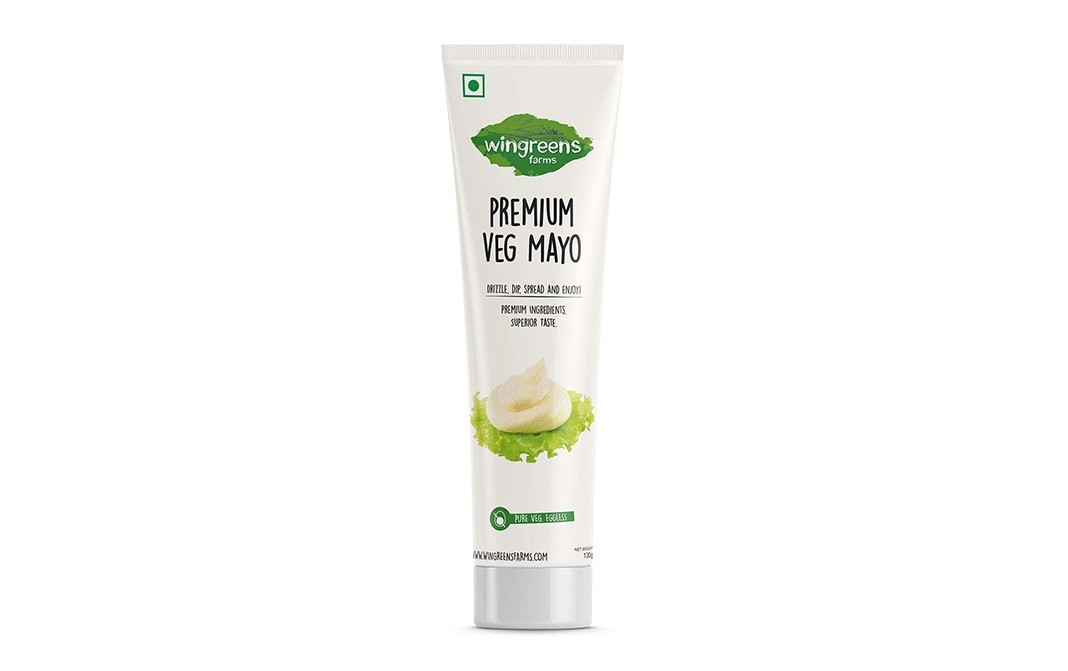 Wingreens Farms Premium Veg Mayo    Pack  130 grams